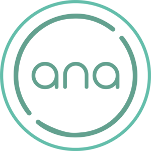 Logo aplicación ANA, aplicación de coordinación y seguimiento para el cuidado de adultos mayores