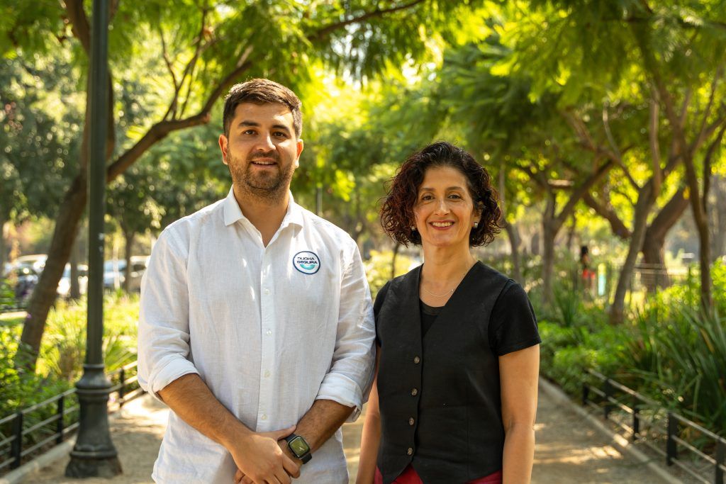 Javier Orellana - Fundador Ducha Segura y Yazna Gutiérrez - Fundadora LivUP